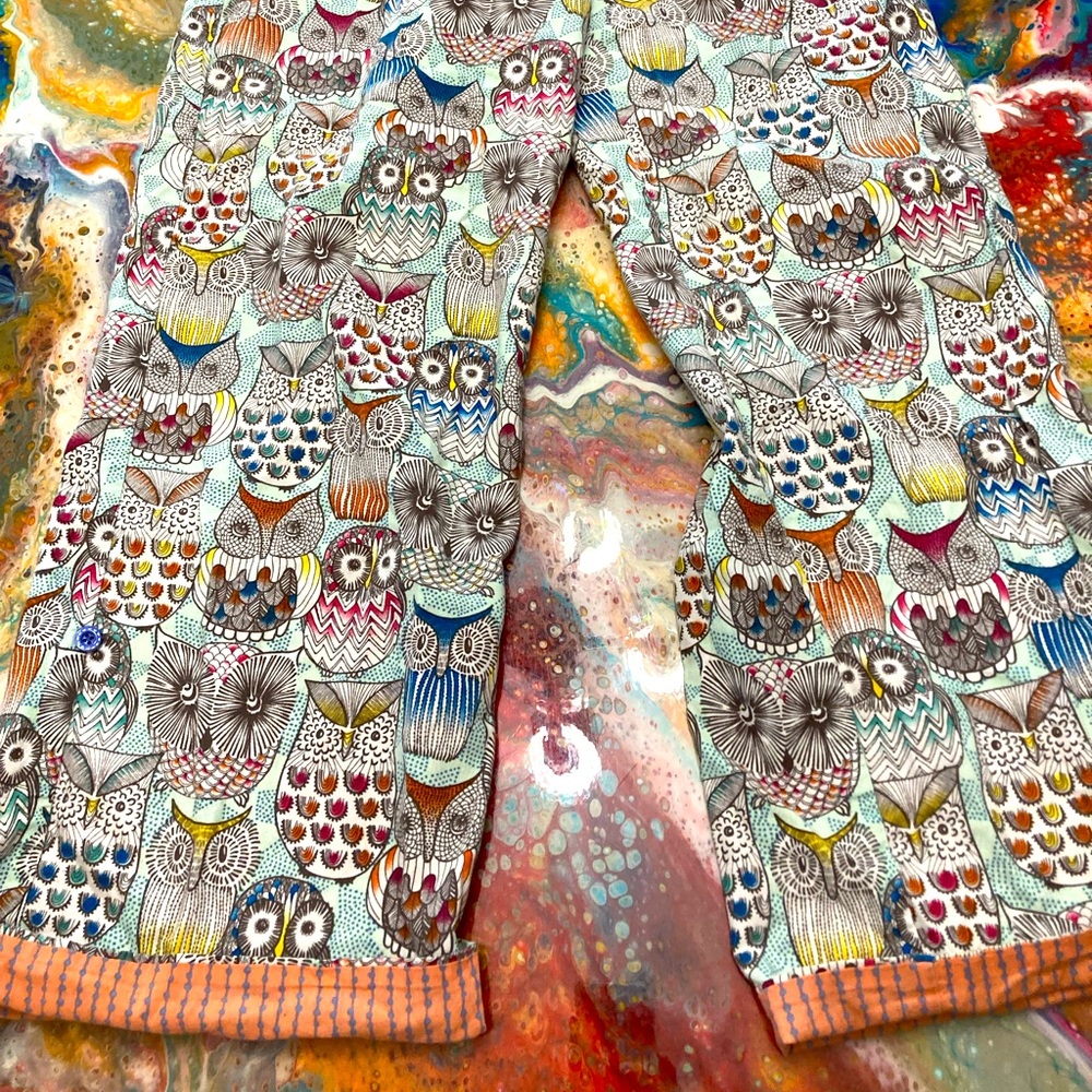 Cute owl pajama pants MEDIUM